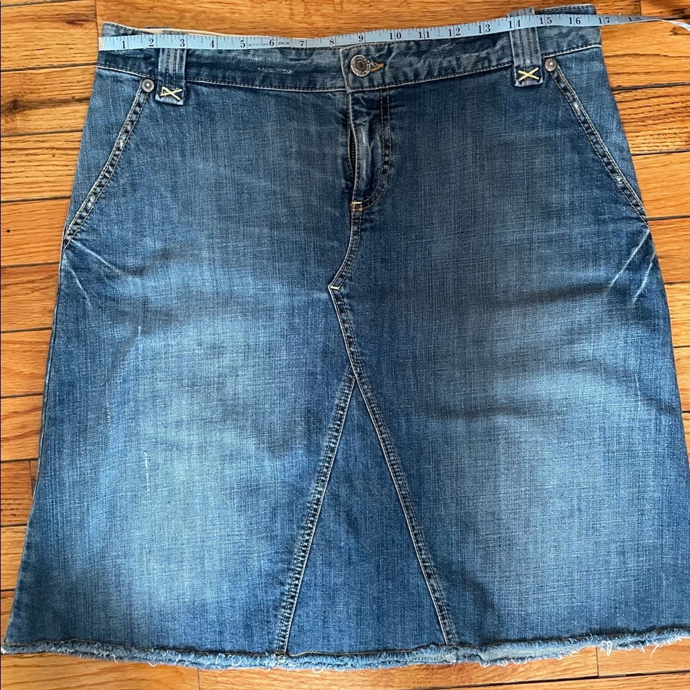 Denim Banana Republic skirt
